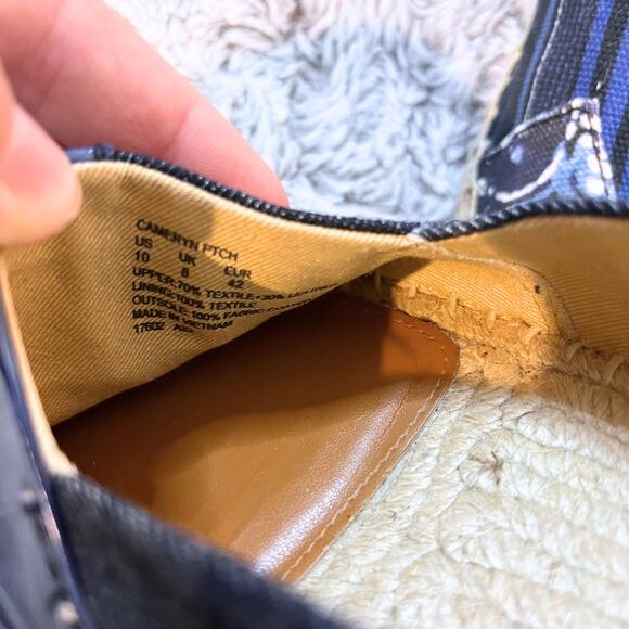 Lauren Ralph Lauren Cameryn Patch Espadrilles Flats Size 10 - Picture 8 of 8